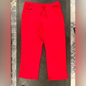 Grey’s Anatomy Red Scrub Pants